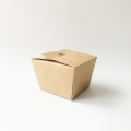 Disposable paper food box takeaway paper food container